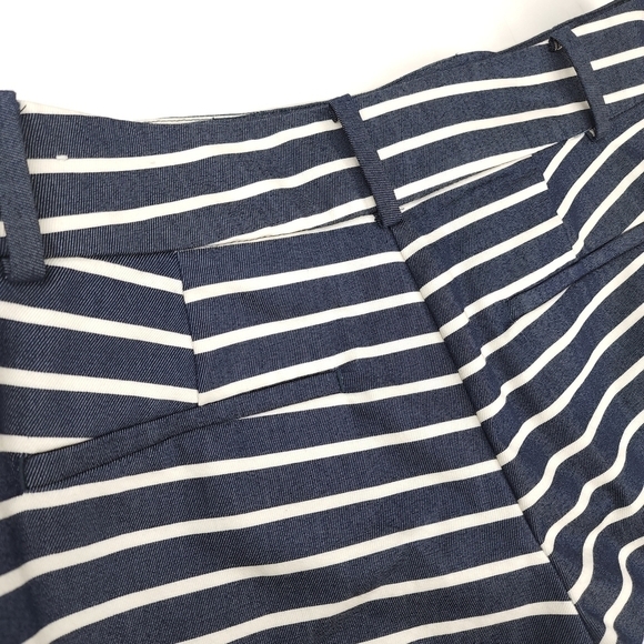 New Loft The Riviera Short Sz 4 Navy White Stripe Shorts - Picture 5 of 12